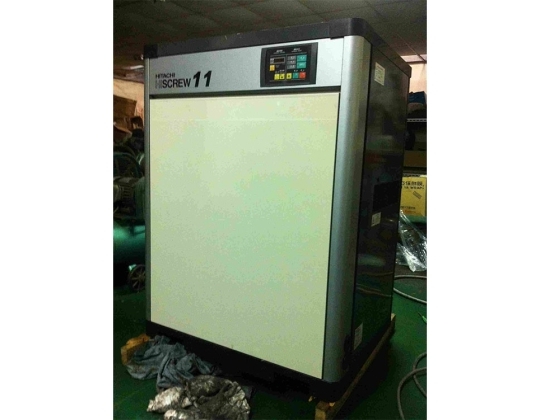 中古15HP日立螺旋式空壓機<--已售出