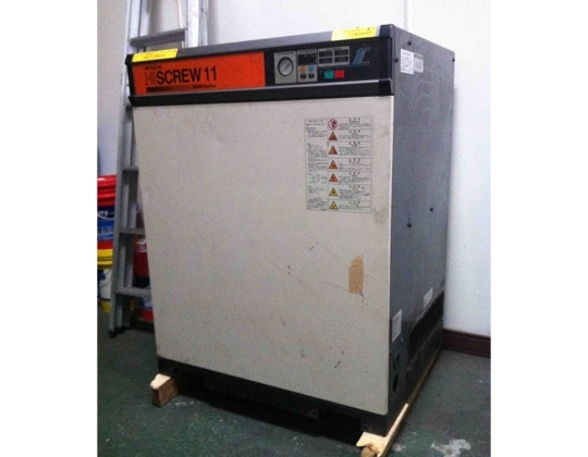 中古15HP日立螺旋式空壓機<-已售出