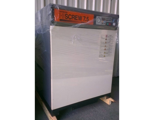 中古10HP日立螺旋式空壓機(內含乾燥機)<-已售出