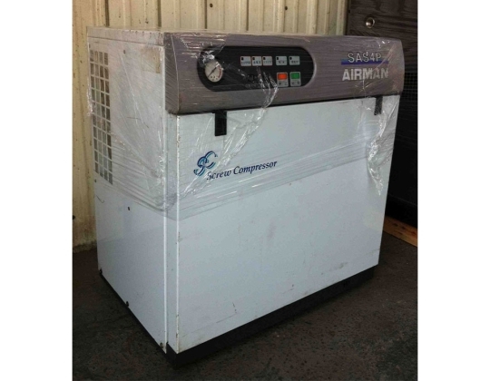 中古5HP日本AIRMAN空壓機<-已售出
